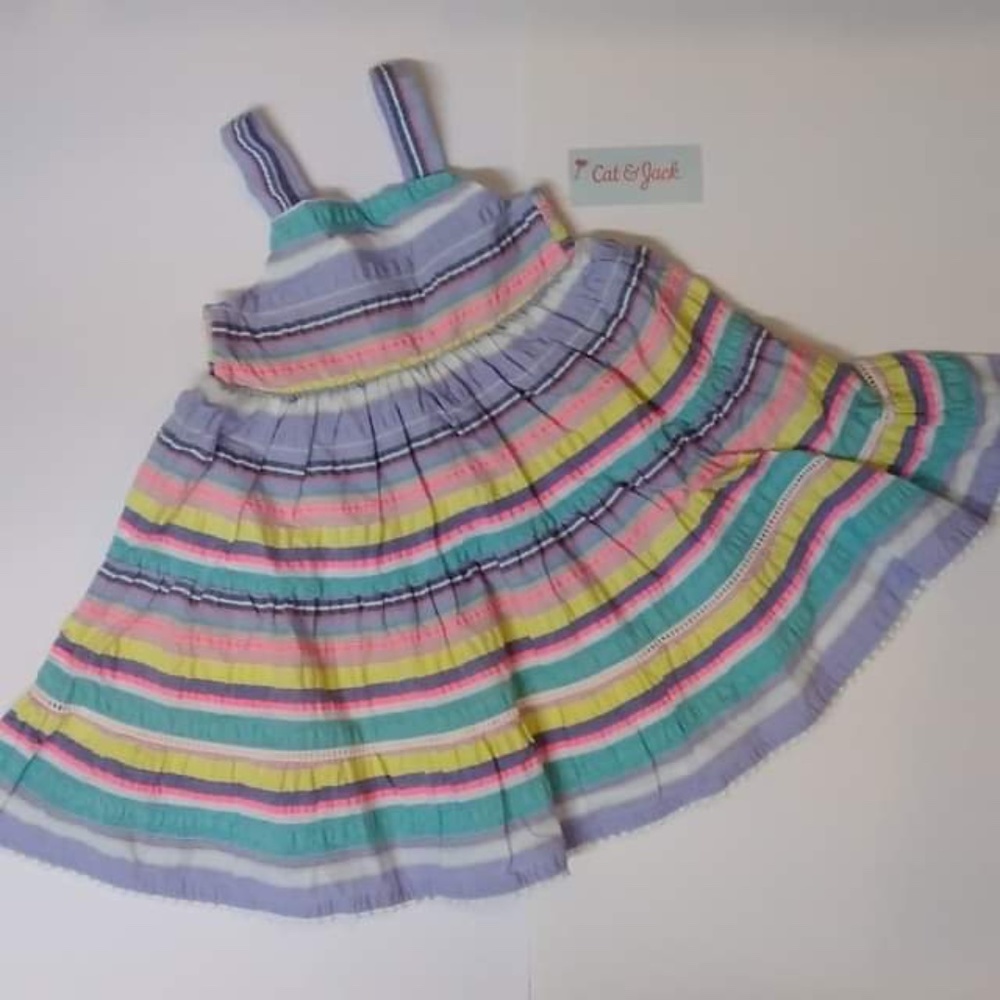 Little Girl's multi-color dress in different sizes